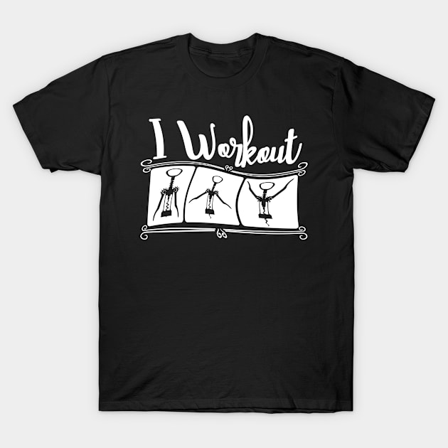 I Workout T-Shirt by goldstarling
